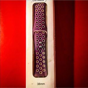 38mm Silicone Purple Apple Watch Band